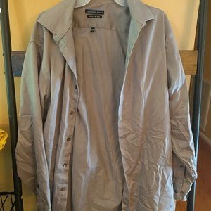 Gray dress shirt